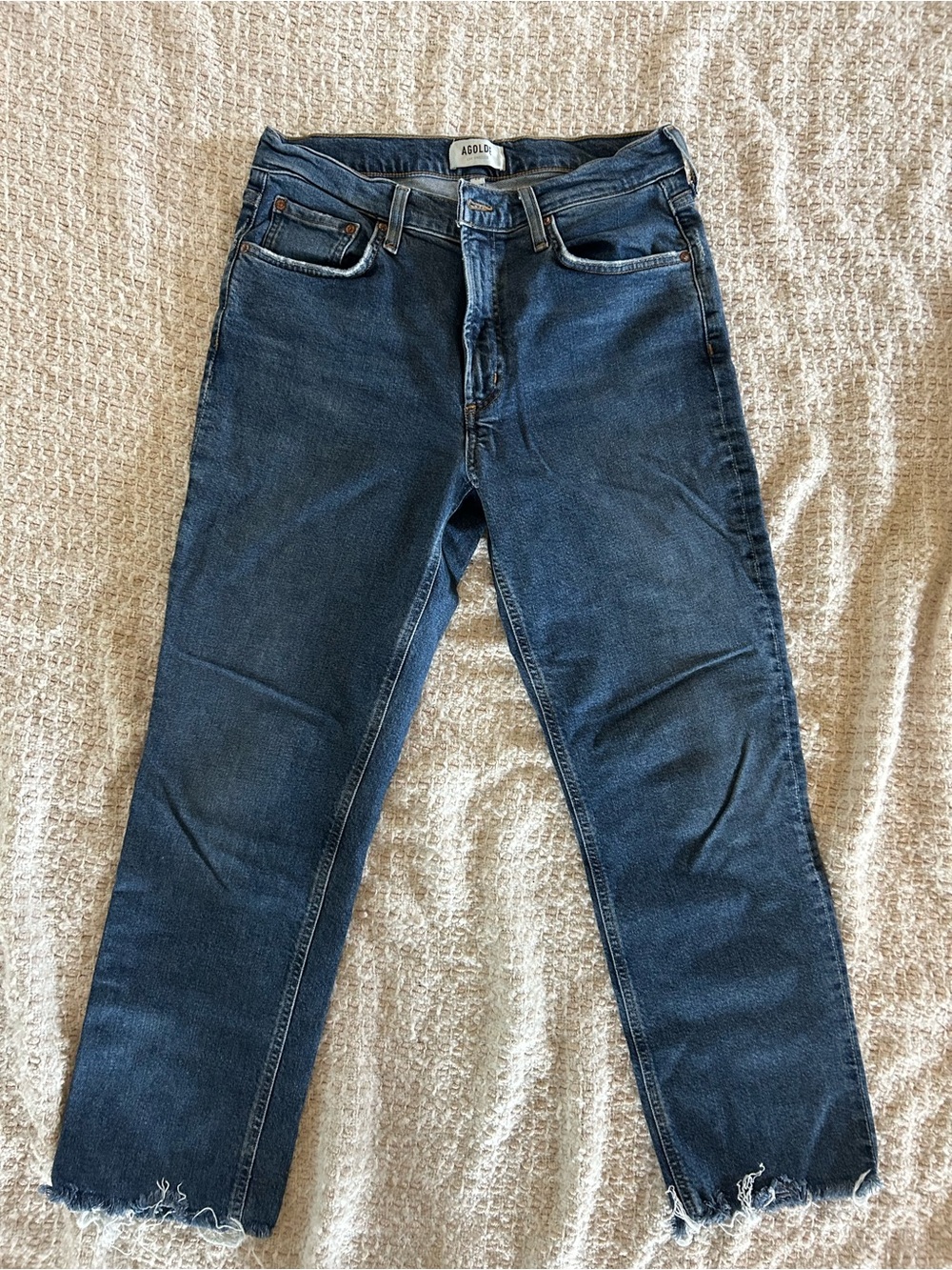 Agolde high rise mom jean